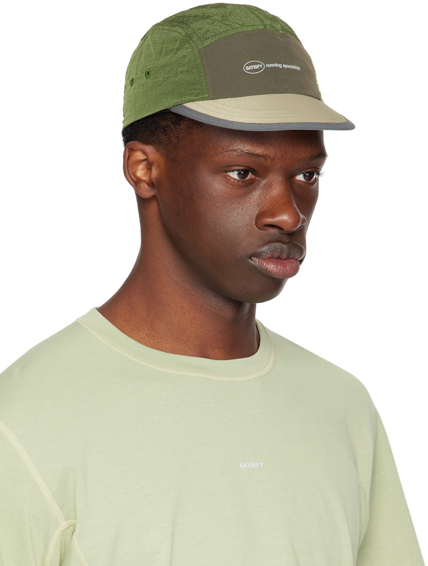 satisfy running キャップ Satisfy Gray PeaceShell Running Cap Satisfy