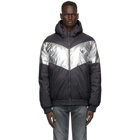 Isabel Marant Black and Silver Oerper Puffer Jacket