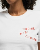 CLOSED PRINTED TEE White Womens Shortsleefe