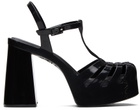 Melissa Black Party Heels