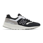 New Balance Black and Grey 997H Sneakers