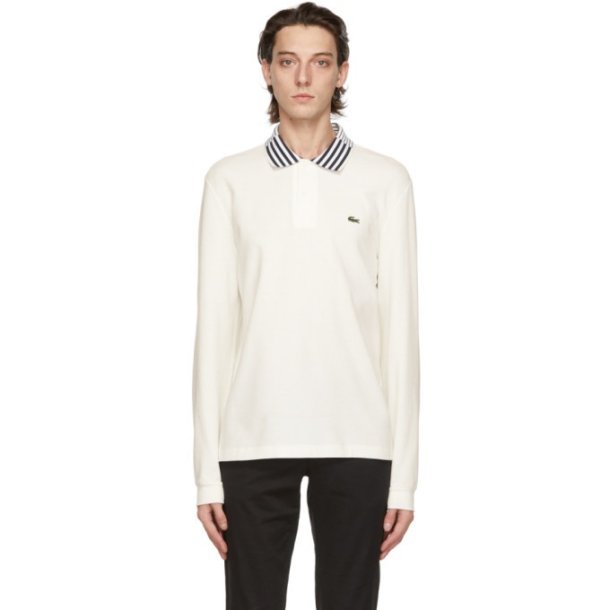Photo: Lacoste Off-White Heritage Long Sleeve Polo