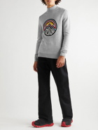 Missoni - Wool-Blend Logo-Jacquard Rollneck Sweater - Gray
