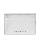 Alexander McQueen Men's Card Holder in Silver