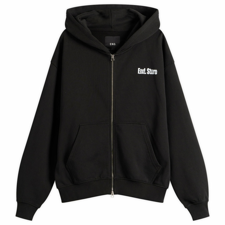 Photo: END. Newcastle Zip Hoodie in Black