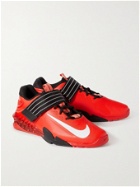 Nike Training - Savaleos Rubber-Trimmed Coated-Mesh Sneakers - Red