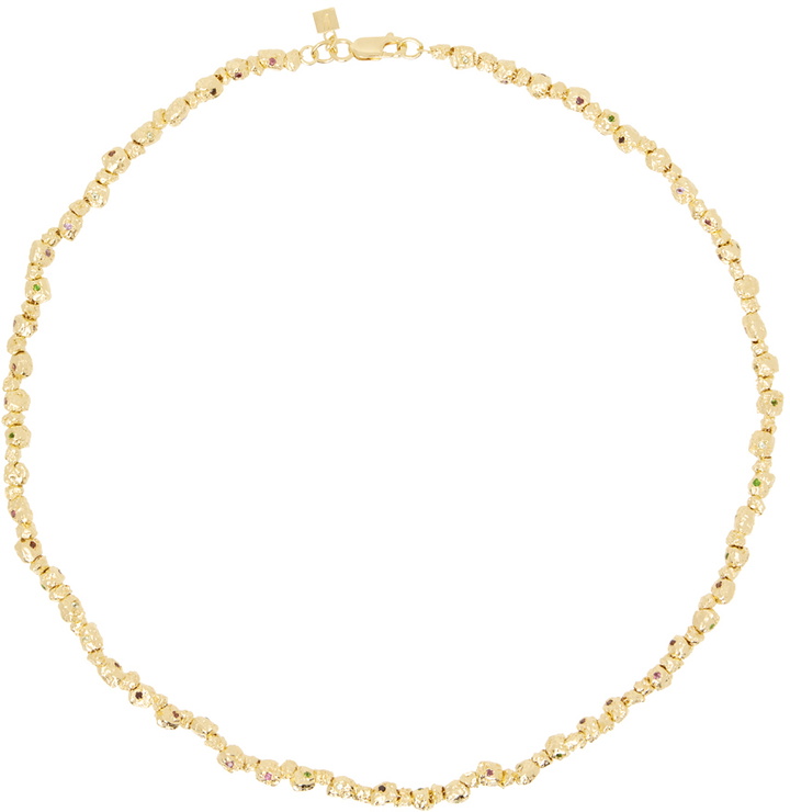 Photo: Veneda Carter Gold VC025 Signature Gem Stone Necklace