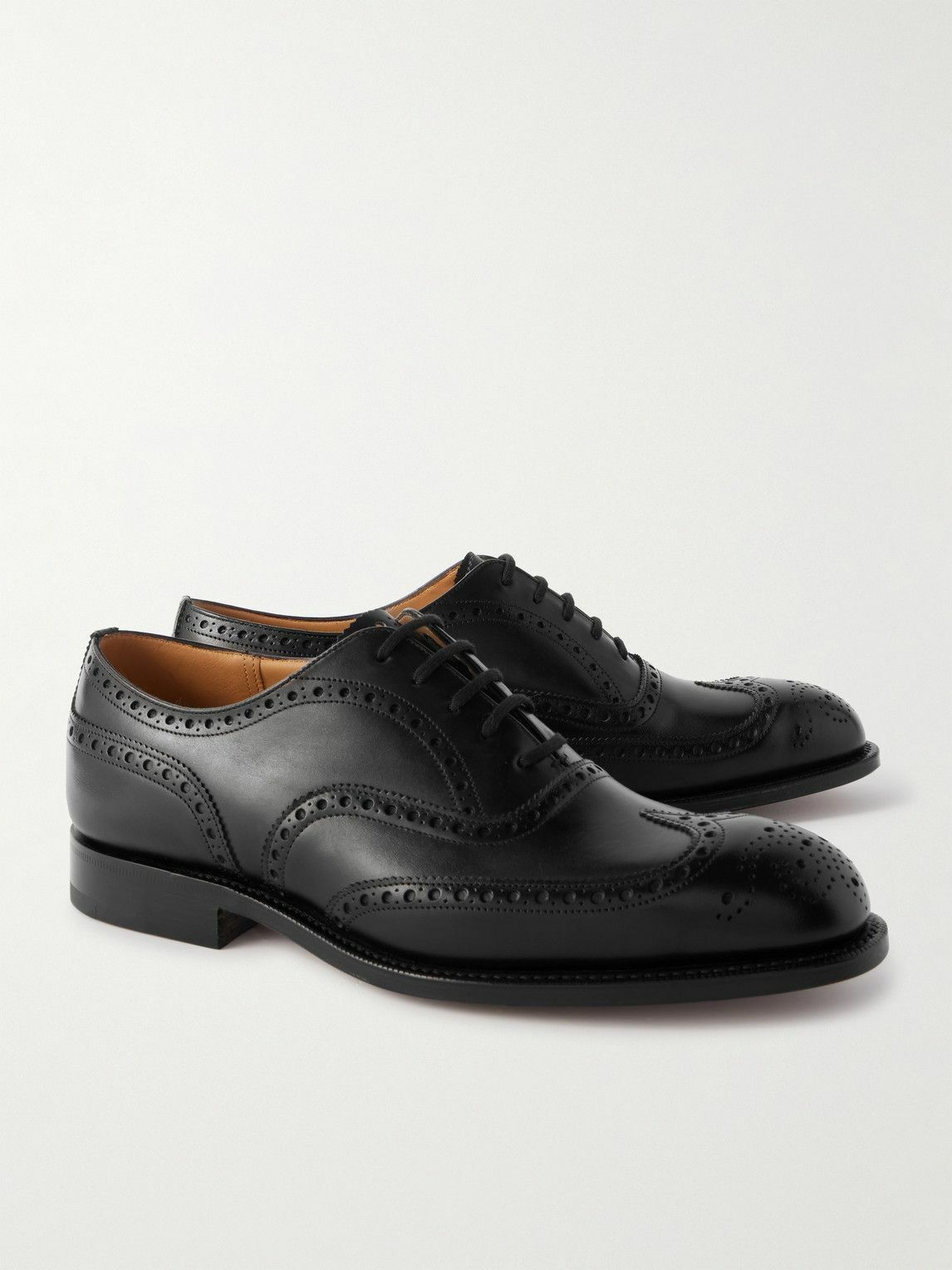 Church's - Chetwynd Leather Wingtip Brogues - Black Church's
