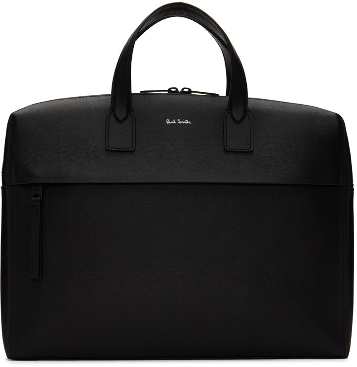 Photo: Paul Smith Black Embossed Briefcase