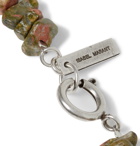 Isabel Marant - Stone and Silver-Tone Bracelet - Green