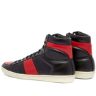 Saint Laurent SL10H Leather Hi Sneaker