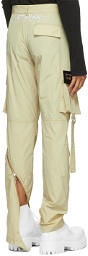 Hood by Air Khaki Veteran Taffeta Cargo Pants