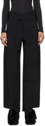 Eckhaus Latta Black Trace Trousers