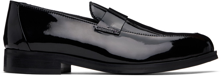 Photo: Ernest W. Baker Black Leather Loafers