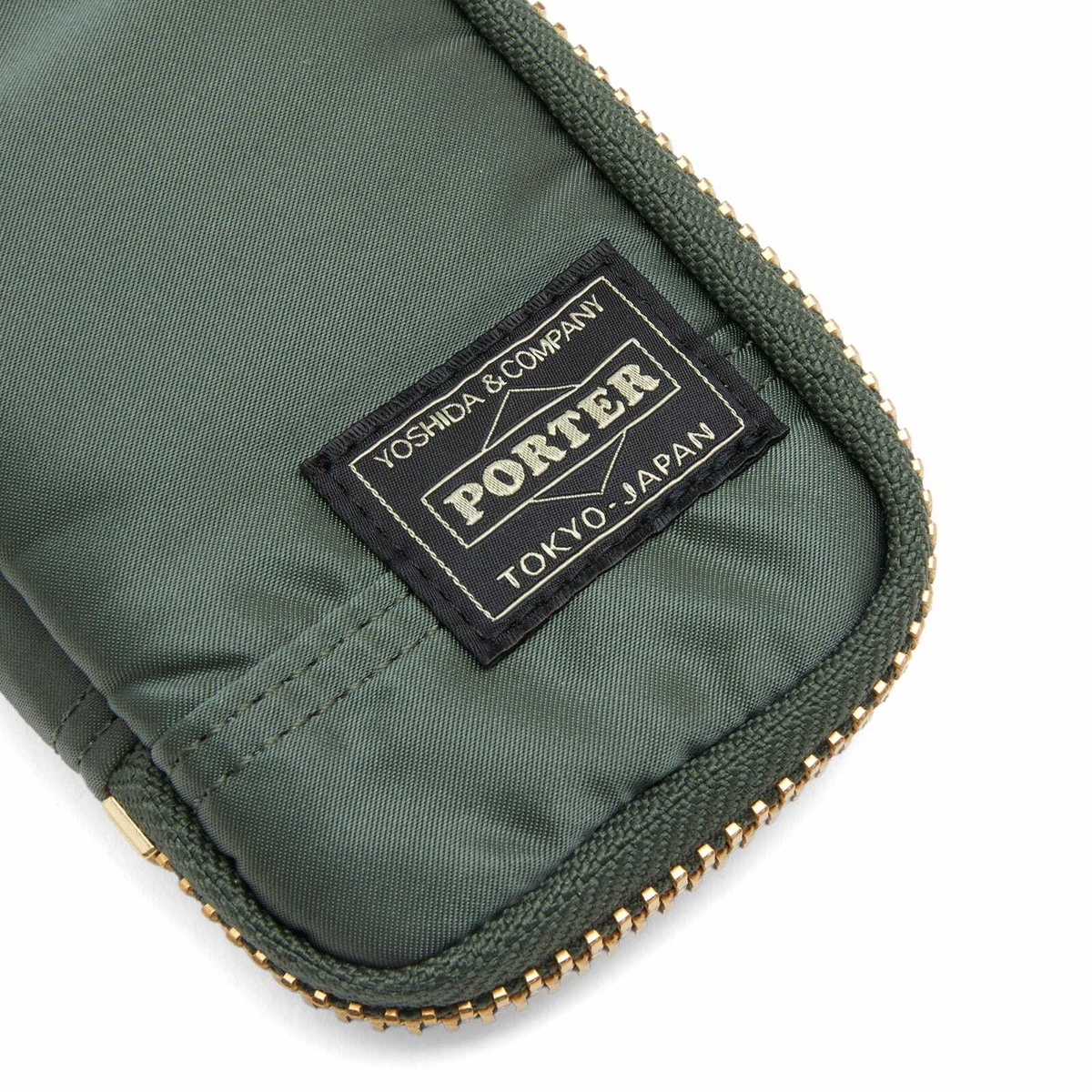 Porter-Yoshida & Co. Tanker Key Case in Sage Green Porter-Yoshida