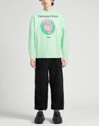 Msgm Mens Sweatshirt Light in Green