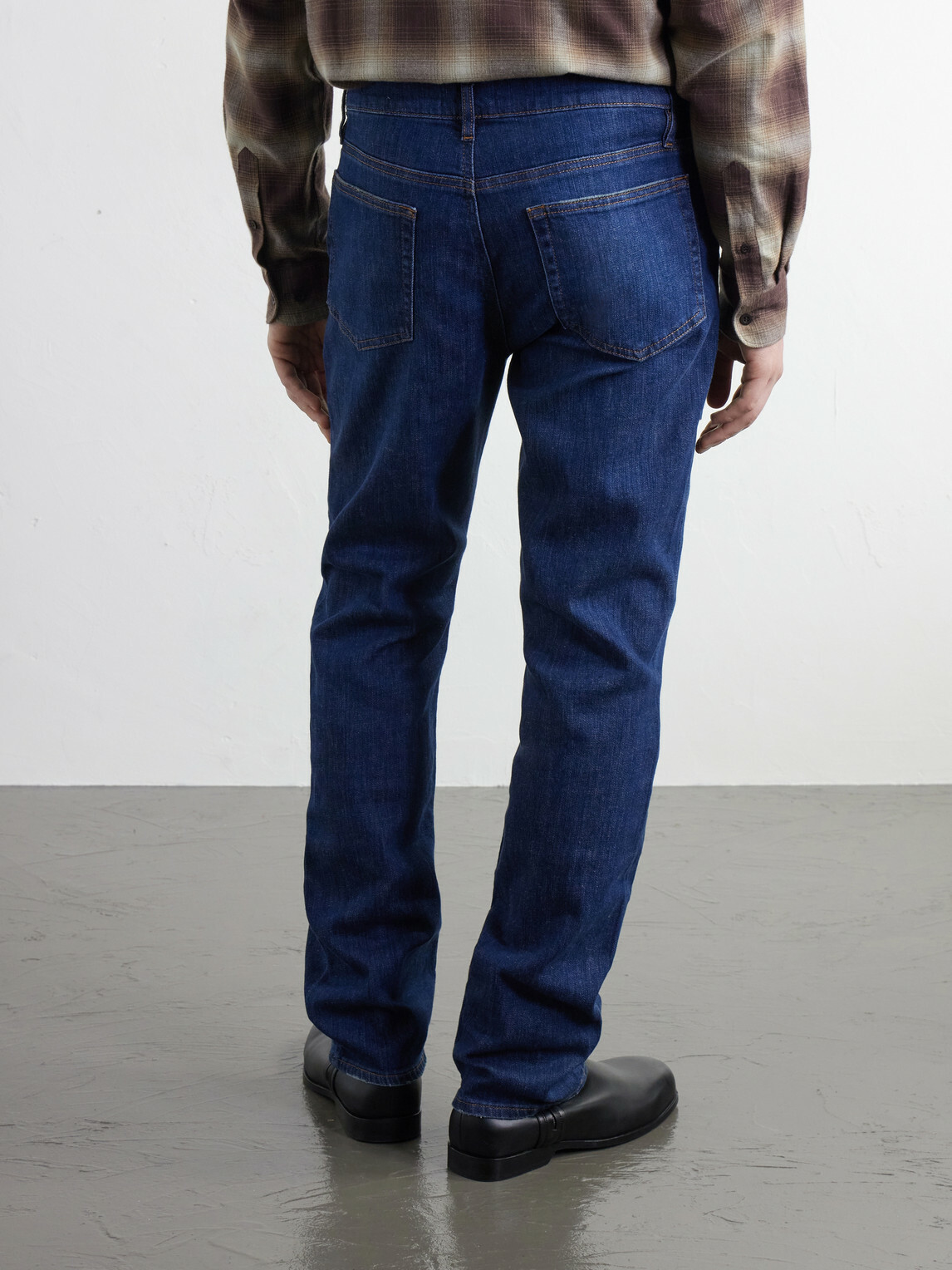 FRAME - The Modern Straight-Leg Jeans - Blue