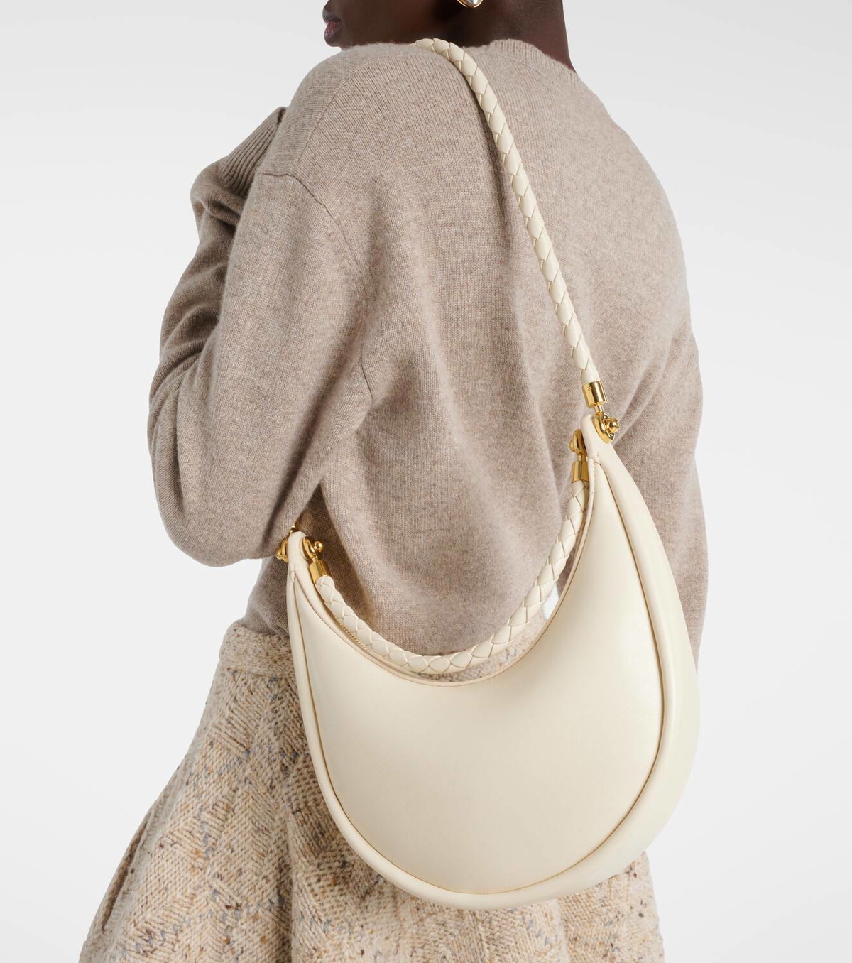★BOTTEGA VENETA★Hula Hoop ショルダーバッグ Bottega Veneta Hula Hoop Small leather shoulder bag Bottega