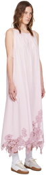 Acne Studios Pink Strap Maxi Dress