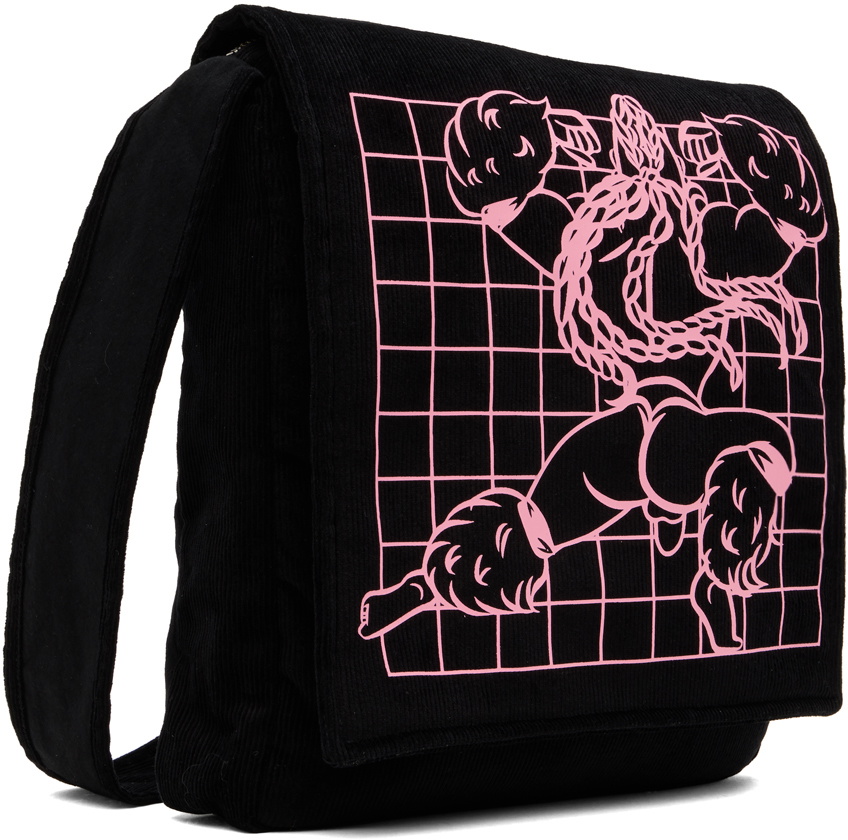Bernhard Willhelm Black Graphic Bag