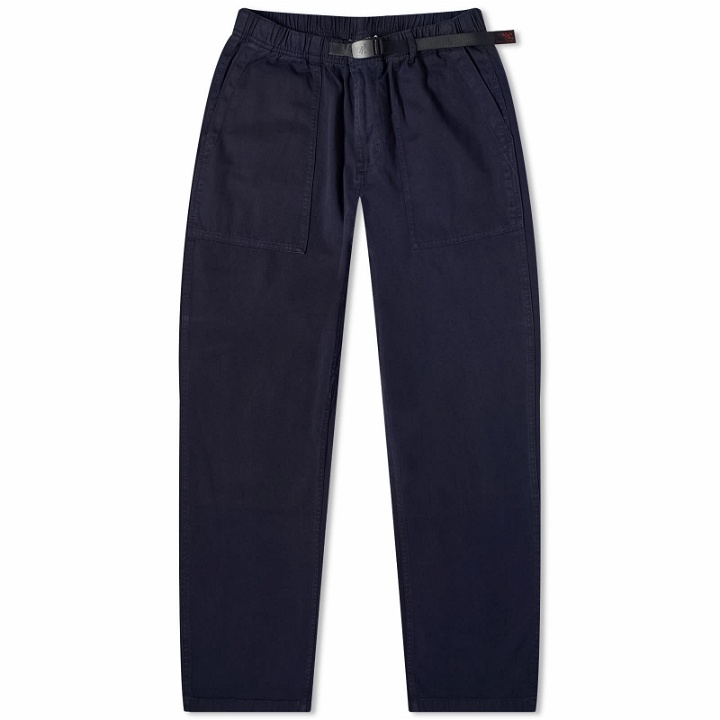 Photo: Gramicci Men's Loose Tapered Ridge Pant in Double Navy