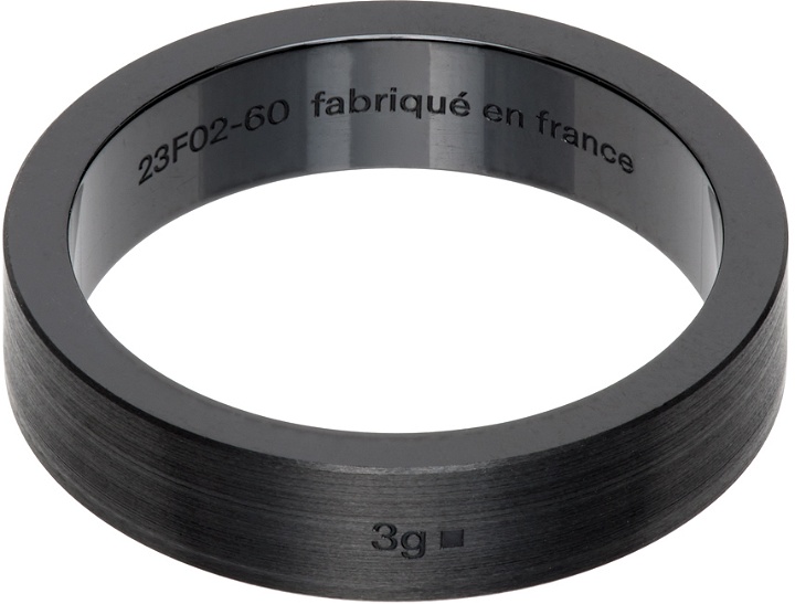 Photo: Le Gramme Black 'La 3g' Ribbon Ring