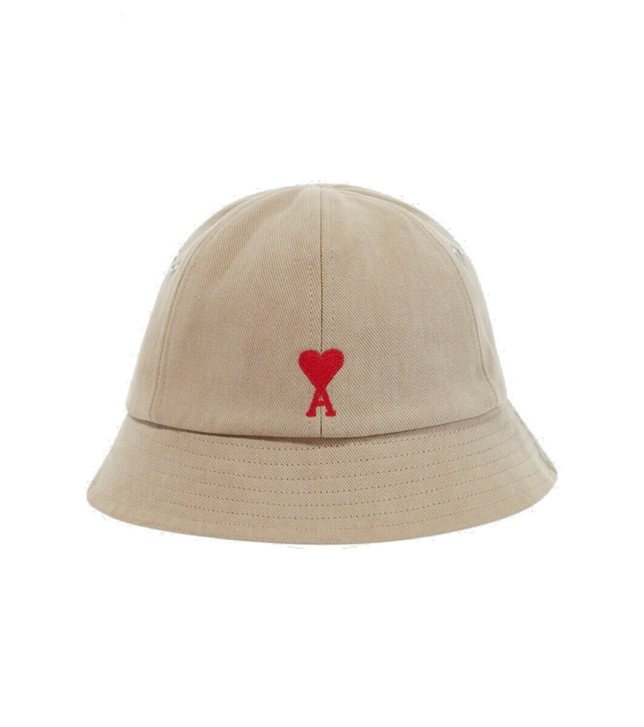 Photo: Ami Paris Ami de Coeur cotton bucket hat