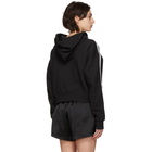 adidas Originals Black Adicolor Classics Crop Hoodie