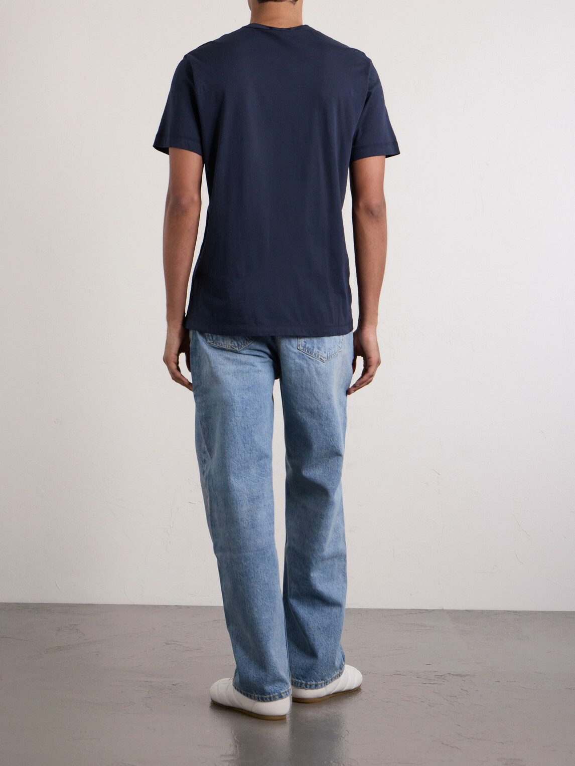 James Perse - Lotus Cotton-Jersey T-Shirt - Blue