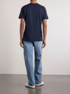 James Perse - Lotus Cotton-Jersey T-Shirt - Blue