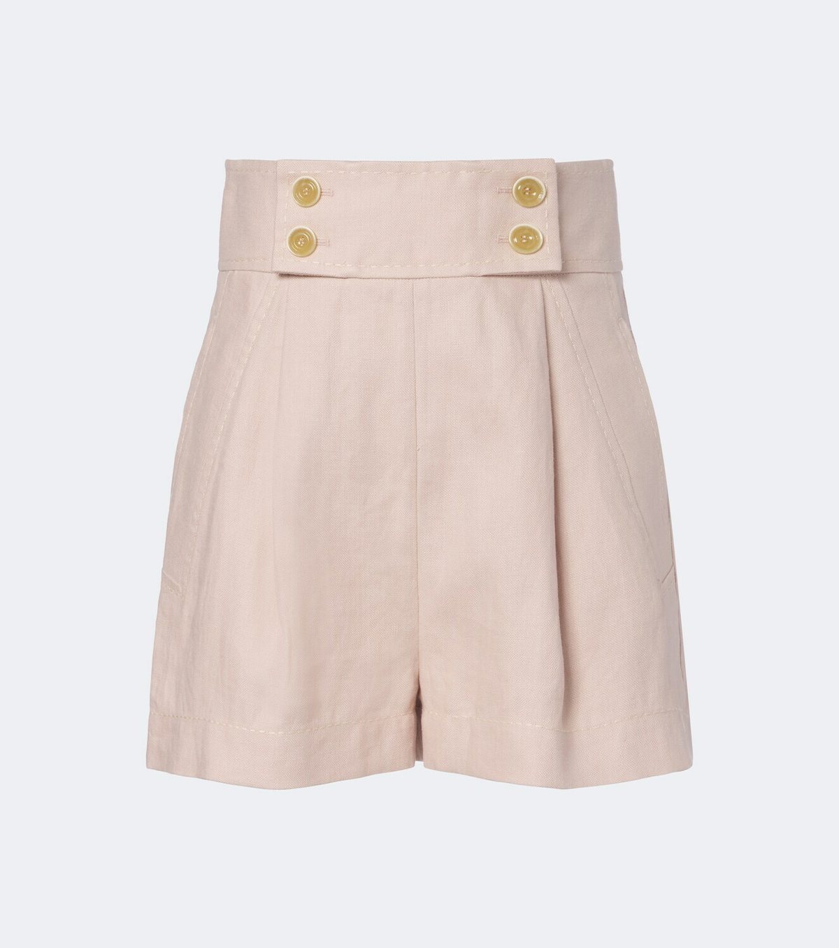 Zimmermann Clash linen shorts