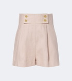Zimmermann Clash linen shorts