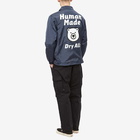 Human Made Men's Printed Coach Jacket in Navy