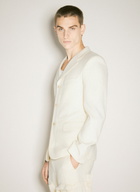 Comme des Garçons Homme Plus Single-Breasted Wool-Blend Blazer
