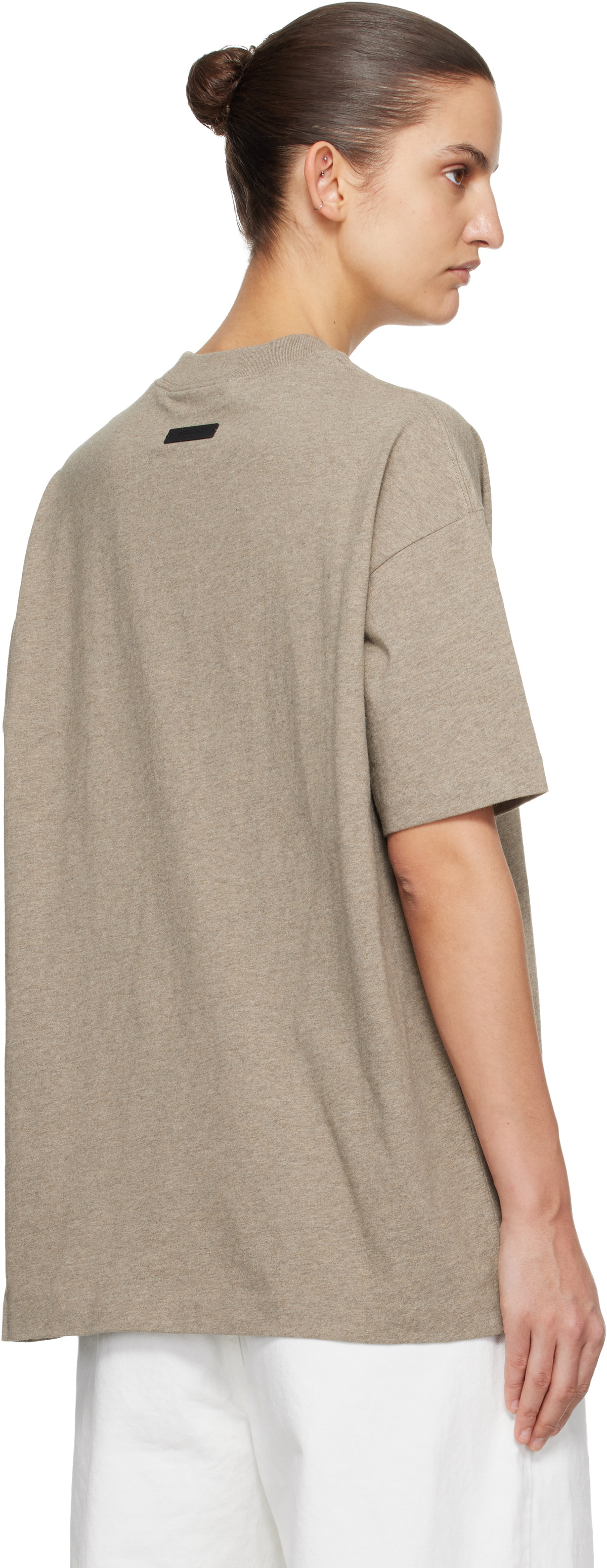 Fear of God ESSENTIALS Beige Classic T-shirt