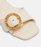 Zimmermann Solena leather slides