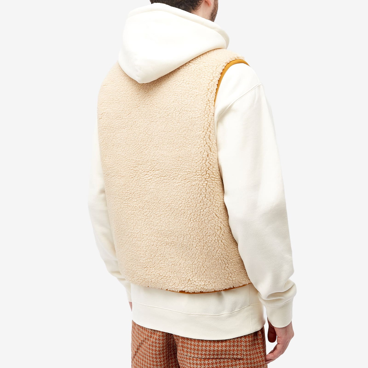 Pleasures Men's Infinite Reversible Vest in Beige