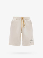 Rhude Bermuda Shorts Beige   Mens