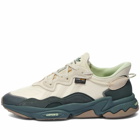 Adidas Men's Ozweego Sneakers in Wonder White/Legend Ivy