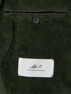 Mr P. - Unstructured Cotton-Corduroy Blazer - Green