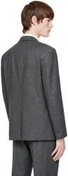 ANOTHER ASPECT Gray Another 1.0 Suit Blazer