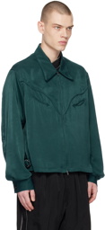 RAINMAKER KYOTO Green Paneled Jacket