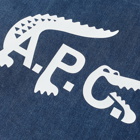 A.P.C. x Lacoste Tote Bag in Indigo