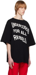 Undercoverism Black Printed T-Shirt