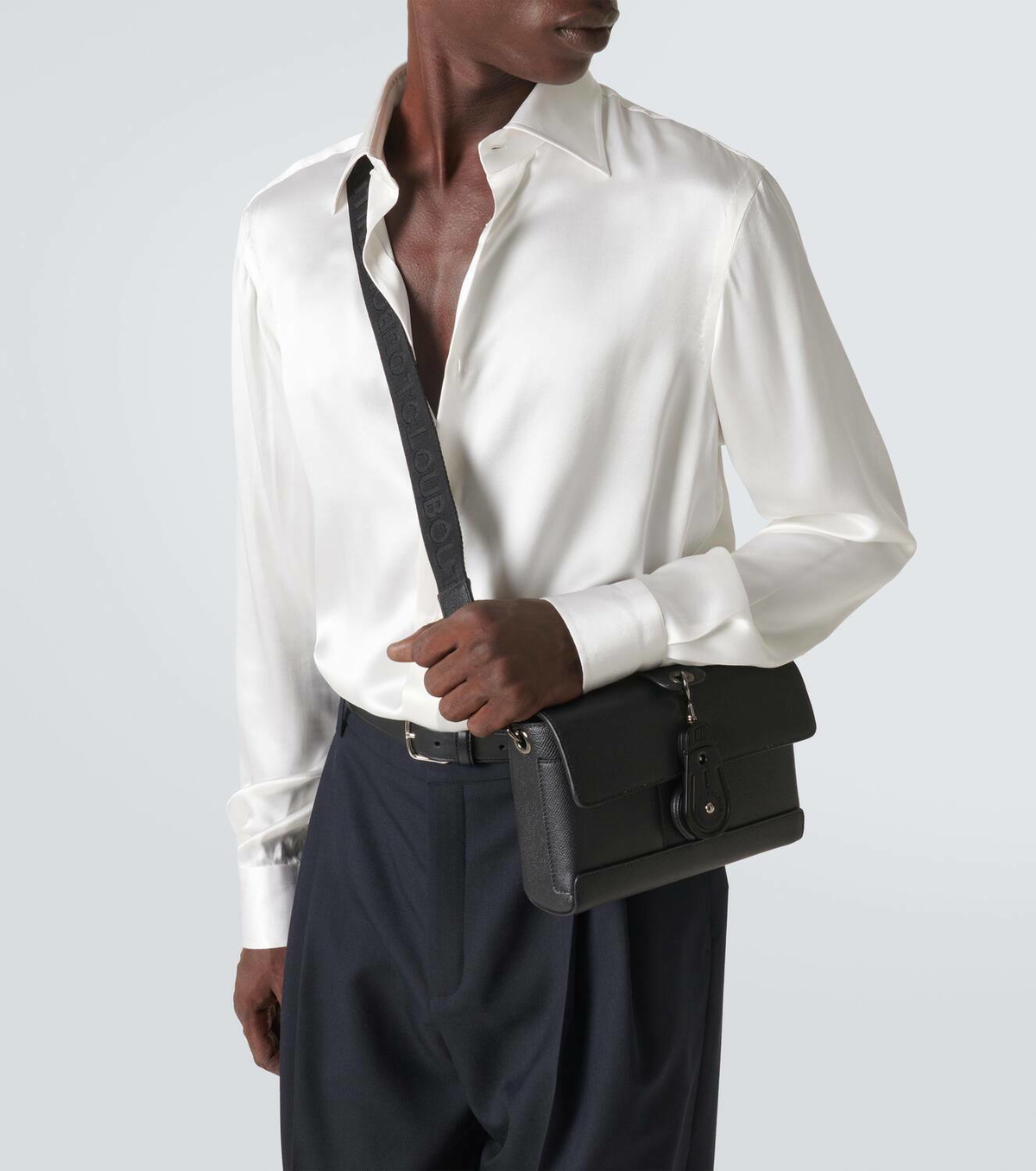 Christian Louboutin Groovy leather crossbody bag Christian