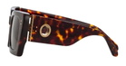 Linda Farrow Nieve Dark T-shell / Yellow Gold Sunglasses