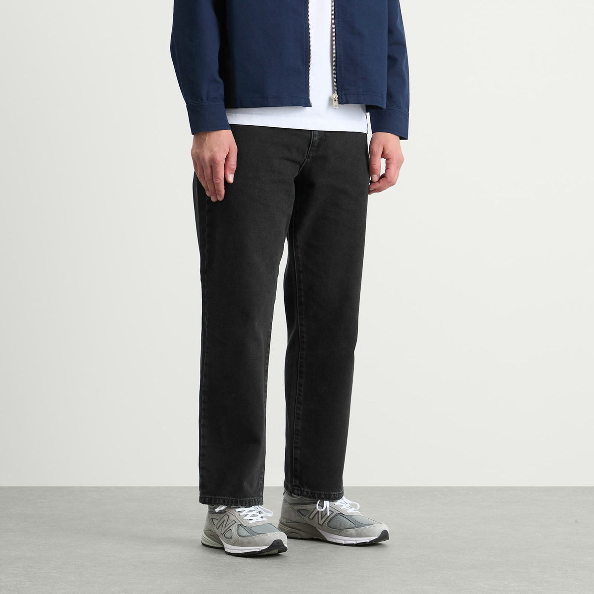 Stan Ray Men's Standard 5 Denim Jeans in Stonewashed Black Denim