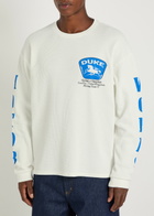 Duke And Dexter Sponsors Printed Waffle T-shirt White