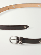 mfpen - Purpose 2cm embellished leather belt - Brown