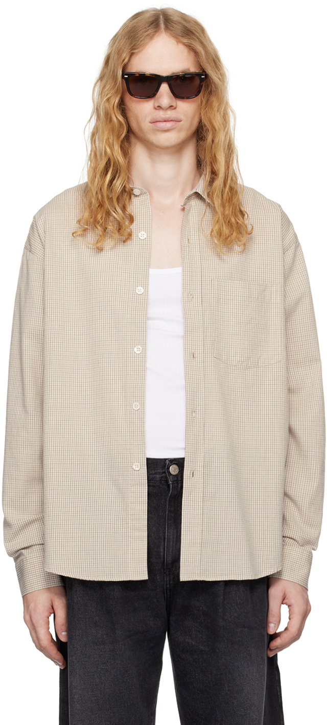 mfpen Beige Executive Shirt mfpen